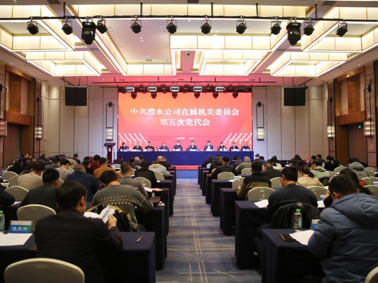 中共澧水公司直属机关委员会第五次党员代表大会召开