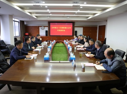 陈印辉与丹麦技术科学院院士王怀交流座谈