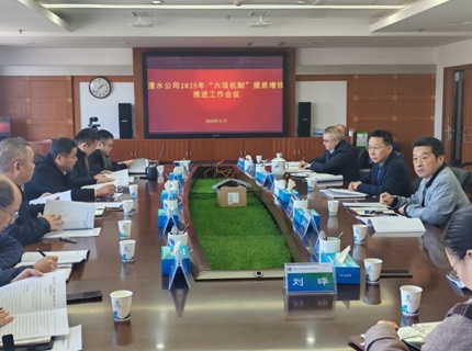 公司召开“六项机制”提质增效推进工作会