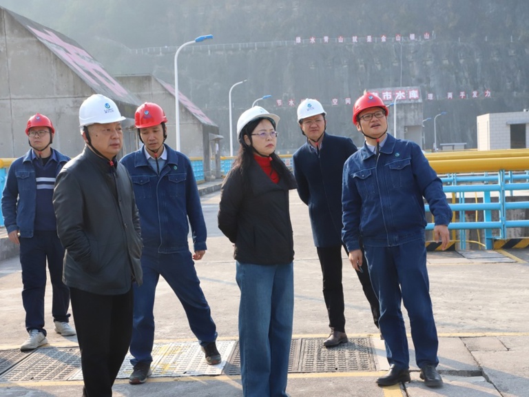 陈印辉带队检查公司所属水库安全生产工作