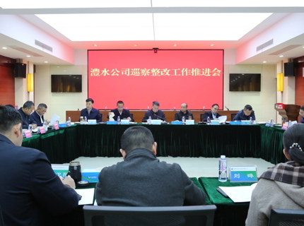 澧水公司召开巡察整改工作推进会